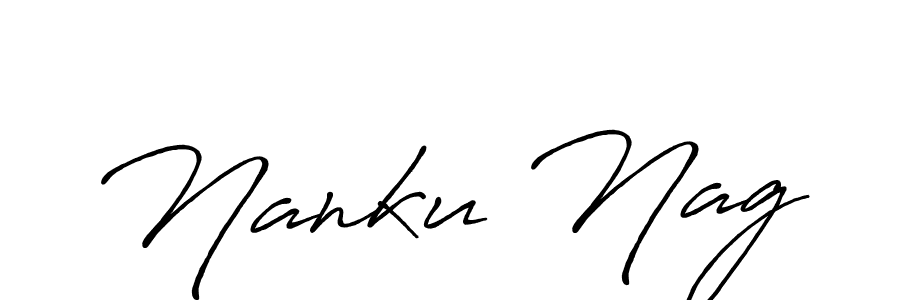 Here are the top 10 professional signature styles for the name Nanku Nag. These are the best autograph styles you can use for your name. Nanku Nag signature style 7 images and pictures png