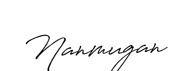 You can use this online signature creator to create a handwritten signature for the name Nanmugan. This is the best online autograph maker. Nanmugan signature style 7 images and pictures png