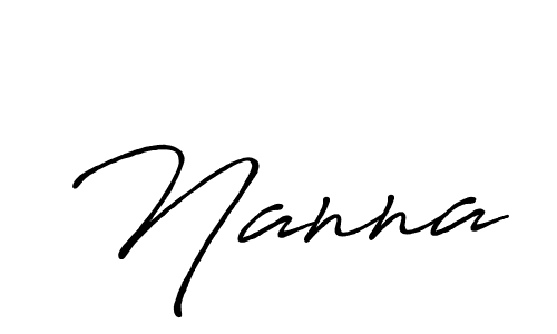 The best way (Antro_Vectra_Bolder) to make a short signature is to pick only two or three words in your name. The name Nanna include a total of six letters. For converting this name. Nanna signature style 7 images and pictures png