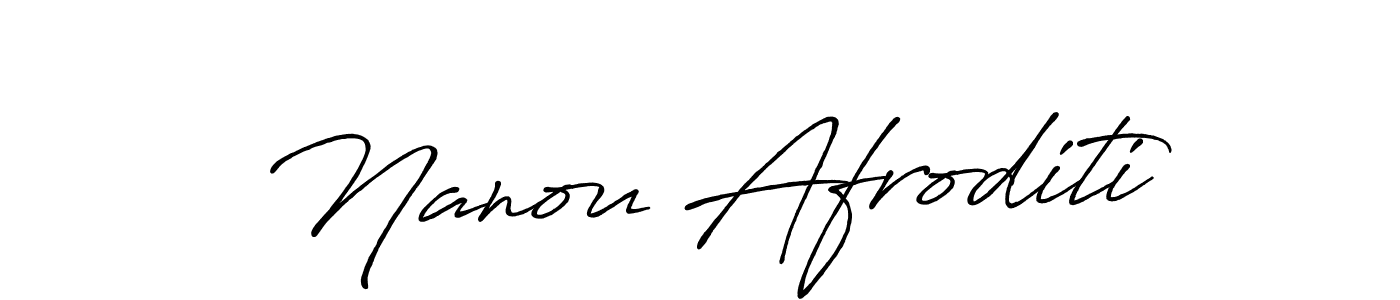 Best and Professional Signature Style for Nanou Afroditi. Antro_Vectra_Bolder Best Signature Style Collection. Nanou Afroditi signature style 7 images and pictures png