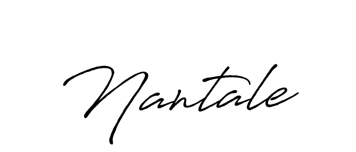 Make a beautiful signature design for name Nantale. Use this online signature maker to create a handwritten signature for free. Nantale signature style 7 images and pictures png