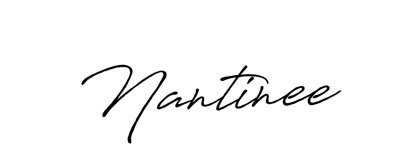 Similarly Antro_Vectra_Bolder is the best handwritten signature design. Signature creator online .You can use it as an online autograph creator for name Nantinee. Nantinee signature style 7 images and pictures png