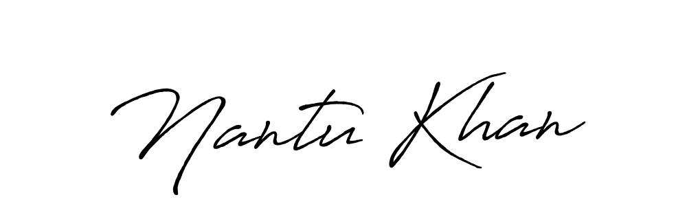 How to Draw Nantu Khan signature style? Antro_Vectra_Bolder is a latest design signature styles for name Nantu Khan. Nantu Khan signature style 7 images and pictures png