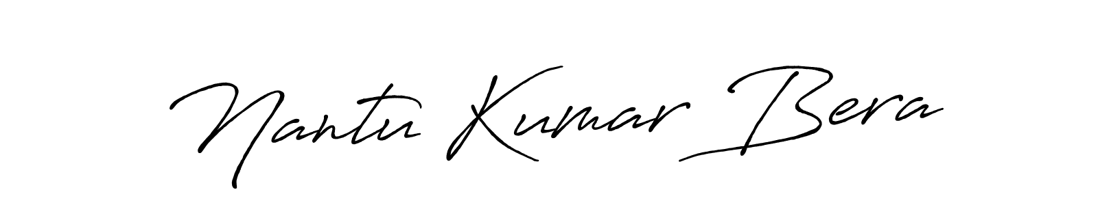 if you are searching for the best signature style for your name Nantu Kumar Bera. so please give up your signature search. here we have designed multiple signature styles  using Antro_Vectra_Bolder. Nantu Kumar Bera signature style 7 images and pictures png