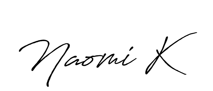 if you are searching for the best signature style for your name Naomi K. so please give up your signature search. here we have designed multiple signature styles  using Antro_Vectra_Bolder. Naomi K signature style 7 images and pictures png