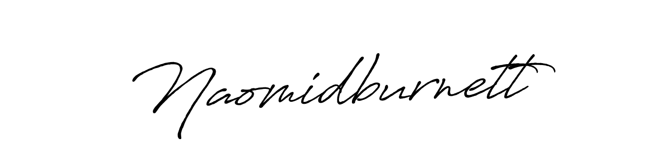 How to make Naomidburnett signature? Antro_Vectra_Bolder is a professional autograph style. Create handwritten signature for Naomidburnett name. Naomidburnett signature style 7 images and pictures png