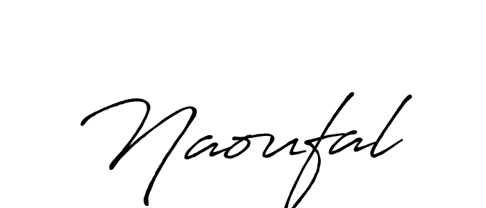 Use a signature maker to create a handwritten signature online. With this signature software, you can design (Antro_Vectra_Bolder) your own signature for name Naoufal. Naoufal signature style 7 images and pictures png