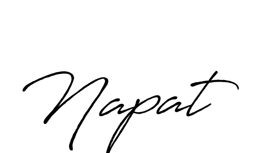 Also You can easily find your signature by using the search form. We will create Napat name handwritten signature images for you free of cost using Antro_Vectra_Bolder sign style. Napat signature style 7 images and pictures png