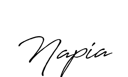 It looks lik you need a new signature style for name Napia. Design unique handwritten (Antro_Vectra_Bolder) signature with our free signature maker in just a few clicks. Napia signature style 7 images and pictures png