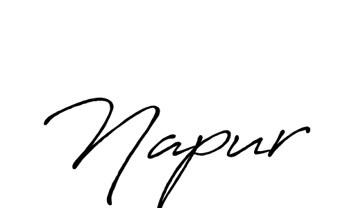 It looks lik you need a new signature style for name Napur. Design unique handwritten (Antro_Vectra_Bolder) signature with our free signature maker in just a few clicks. Napur signature style 7 images and pictures png