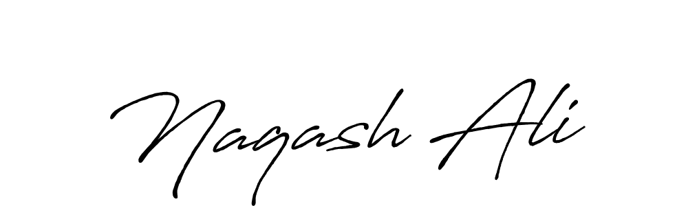 It looks lik you need a new signature style for name Naqash Ali. Design unique handwritten (Antro_Vectra_Bolder) signature with our free signature maker in just a few clicks. Naqash Ali signature style 7 images and pictures png