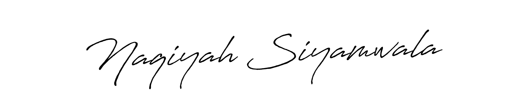 How to make Naqiyah Siyamwala signature? Antro_Vectra_Bolder is a professional autograph style. Create handwritten signature for Naqiyah Siyamwala name. Naqiyah Siyamwala signature style 7 images and pictures png
