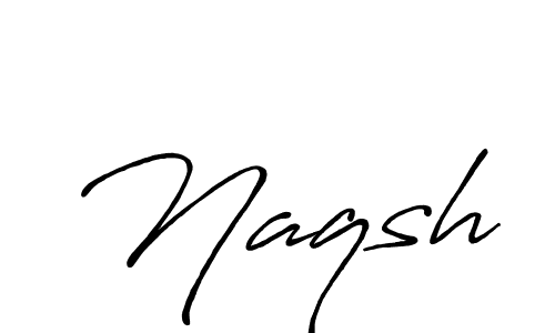 Create a beautiful signature design for name Naqsh. With this signature (Antro_Vectra_Bolder) fonts, you can make a handwritten signature for free. Naqsh signature style 7 images and pictures png