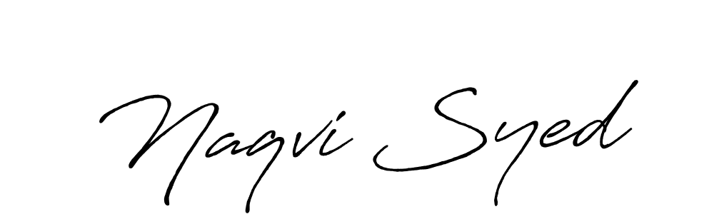 The best way (Antro_Vectra_Bolder) to make a short signature is to pick only two or three words in your name. The name Naqvi Syed include a total of six letters. For converting this name. Naqvi Syed signature style 7 images and pictures png