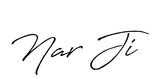 Check out images of Autograph of Nar Ji name. Actor Nar Ji Signature Style. Antro_Vectra_Bolder is a professional sign style online. Nar Ji signature style 7 images and pictures png