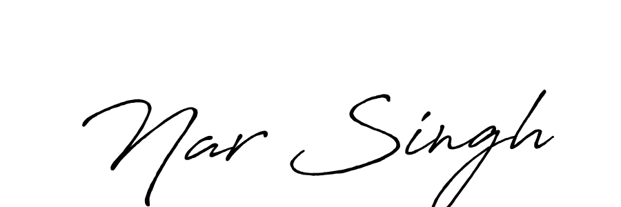 Once you've used our free online signature maker to create your best signature Antro_Vectra_Bolder style, it's time to enjoy all of the benefits that Nar Singh name signing documents. Nar Singh signature style 7 images and pictures png