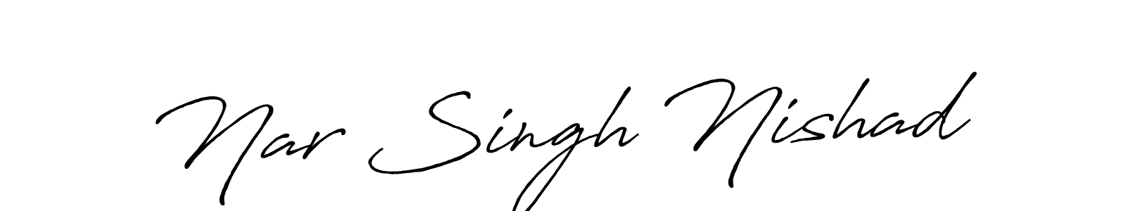 Make a beautiful signature design for name Nar Singh Nishad. Use this online signature maker to create a handwritten signature for free. Nar Singh Nishad signature style 7 images and pictures png