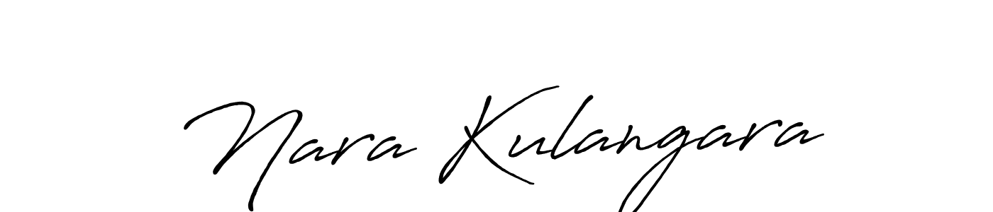 Antro_Vectra_Bolder is a professional signature style that is perfect for those who want to add a touch of class to their signature. It is also a great choice for those who want to make their signature more unique. Get Nara Kulangara name to fancy signature for free. Nara Kulangara signature style 7 images and pictures png