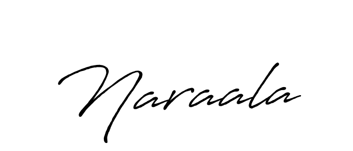 Also You can easily find your signature by using the search form. We will create Naraala name handwritten signature images for you free of cost using Antro_Vectra_Bolder sign style. Naraala signature style 7 images and pictures png