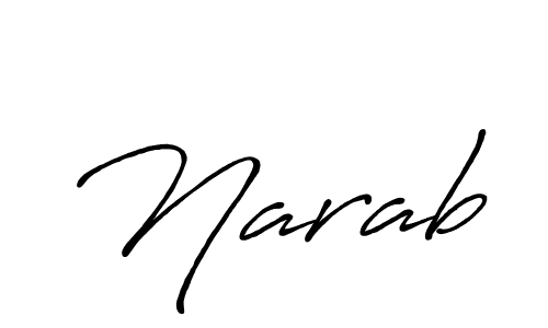 You should practise on your own different ways (Antro_Vectra_Bolder) to write your name (Narab) in signature. don't let someone else do it for you. Narab signature style 7 images and pictures png