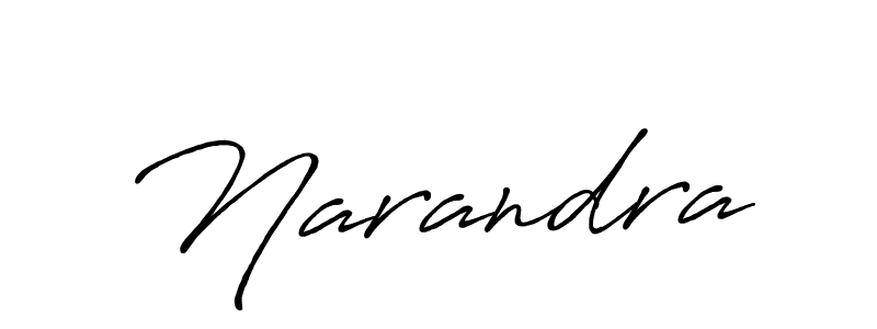 How to make Narandra signature? Antro_Vectra_Bolder is a professional autograph style. Create handwritten signature for Narandra name. Narandra signature style 7 images and pictures png