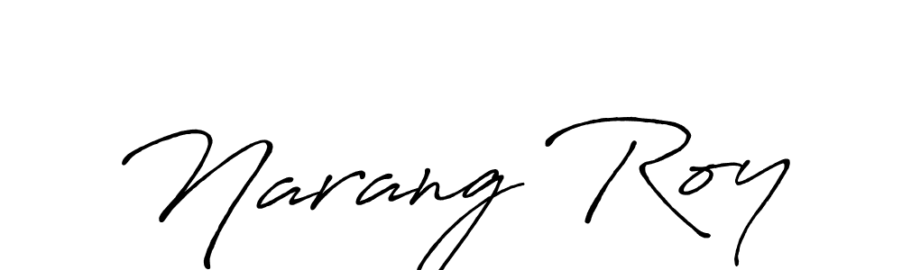 Once you've used our free online signature maker to create your best signature Antro_Vectra_Bolder style, it's time to enjoy all of the benefits that Narang Roy name signing documents. Narang Roy signature style 7 images and pictures png