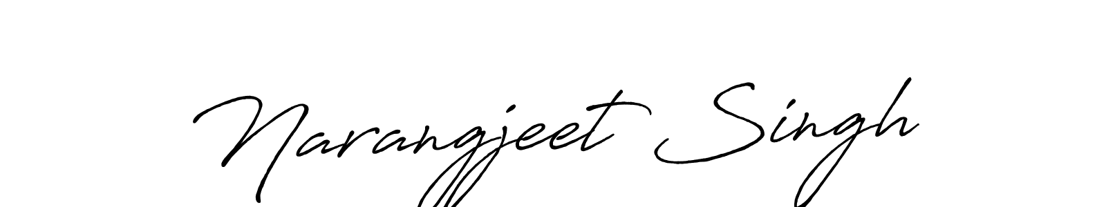 How to make Narangjeet Singh signature? Antro_Vectra_Bolder is a professional autograph style. Create handwritten signature for Narangjeet Singh name. Narangjeet Singh signature style 7 images and pictures png