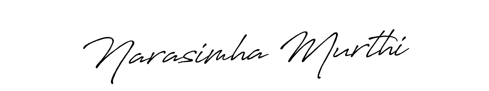 It looks lik you need a new signature style for name Narasimha Murthi. Design unique handwritten (Antro_Vectra_Bolder) signature with our free signature maker in just a few clicks. Narasimha Murthi signature style 7 images and pictures png