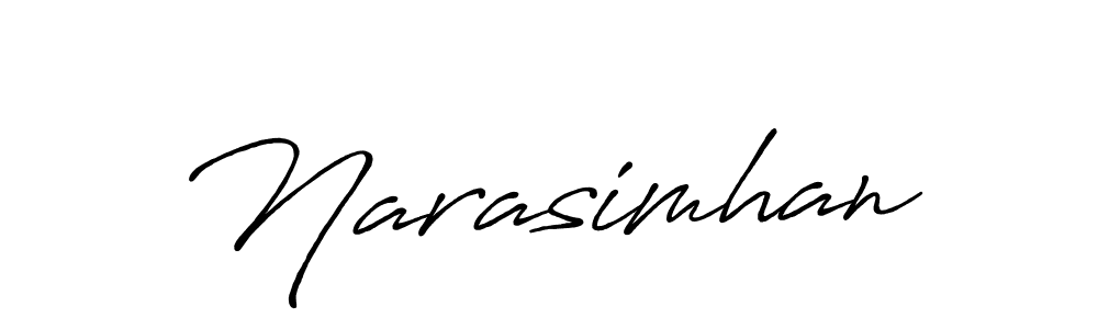 Narasimhan stylish signature style. Best Handwritten Sign (Antro_Vectra_Bolder) for my name. Handwritten Signature Collection Ideas for my name Narasimhan. Narasimhan signature style 7 images and pictures png