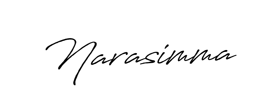 How to make Narasimma name signature. Use Antro_Vectra_Bolder style for creating short signs online. This is the latest handwritten sign. Narasimma signature style 7 images and pictures png