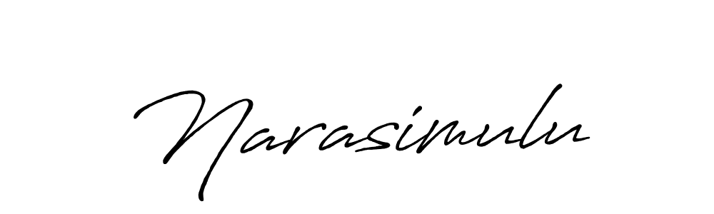 Similarly Antro_Vectra_Bolder is the best handwritten signature design. Signature creator online .You can use it as an online autograph creator for name Narasimulu. Narasimulu signature style 7 images and pictures png
