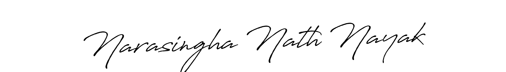 The best way (Antro_Vectra_Bolder) to make a short signature is to pick only two or three words in your name. The name Narasingha Nath Nayak include a total of six letters. For converting this name. Narasingha Nath Nayak signature style 7 images and pictures png