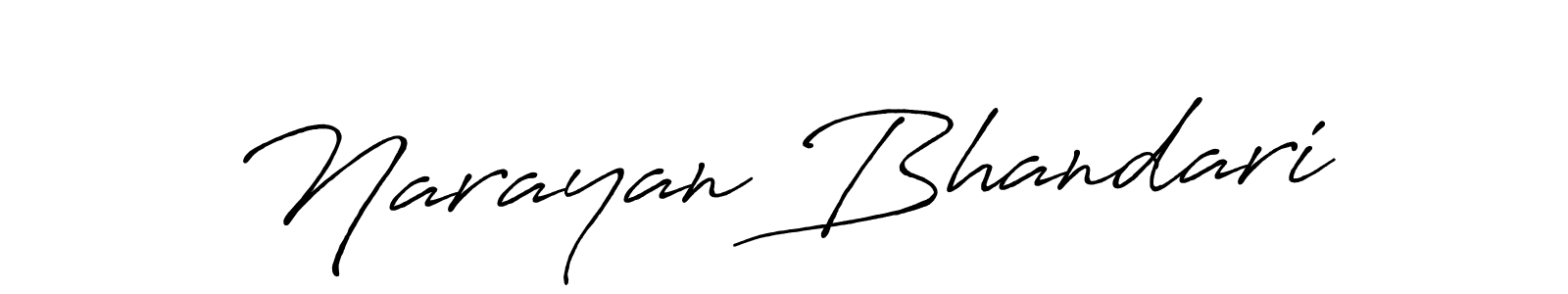 Make a beautiful signature design for name Narayan Bhandari. Use this online signature maker to create a handwritten signature for free. Narayan Bhandari signature style 7 images and pictures png