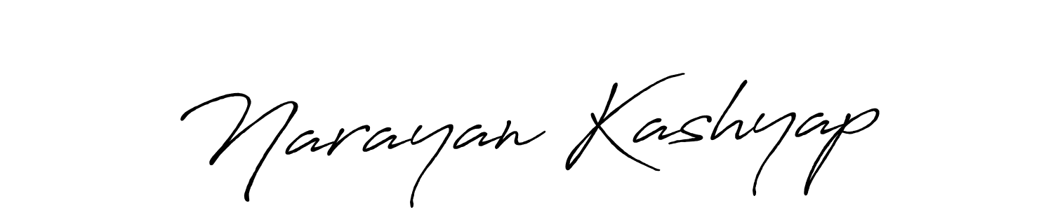 Also we have Narayan Kashyap name is the best signature style. Create professional handwritten signature collection using Antro_Vectra_Bolder autograph style. Narayan Kashyap signature style 7 images and pictures png