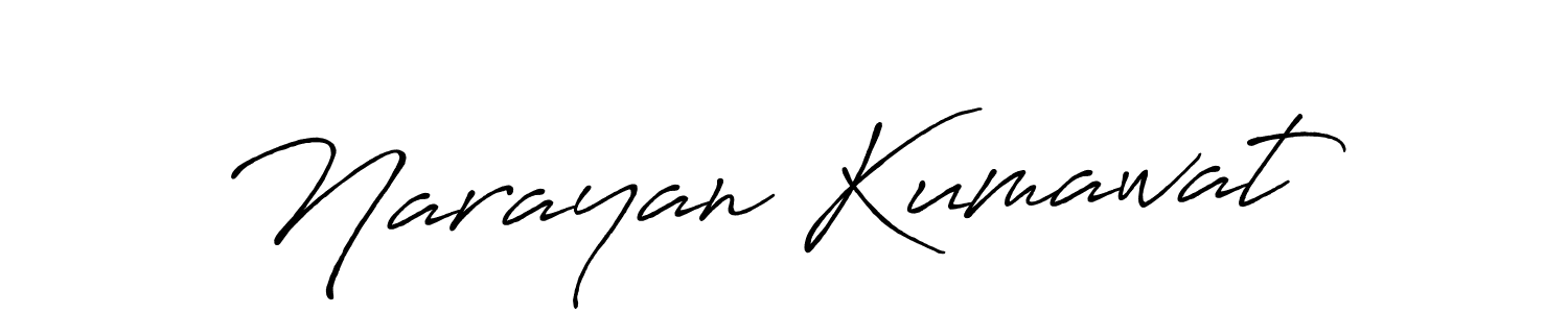 Also we have Narayan Kumawat name is the best signature style. Create professional handwritten signature collection using Antro_Vectra_Bolder autograph style. Narayan Kumawat signature style 7 images and pictures png