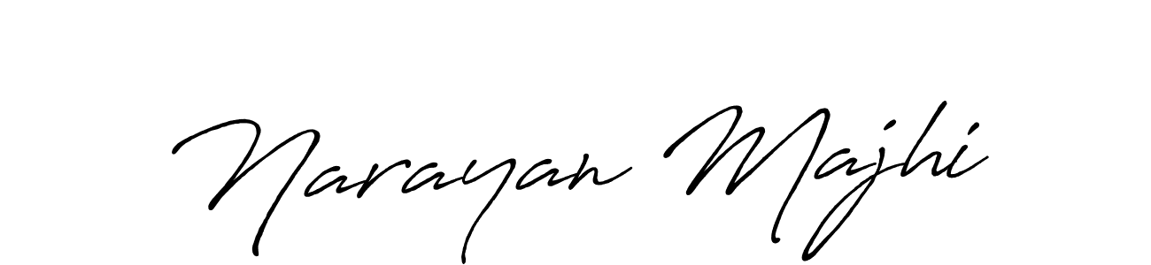 How to make Narayan Majhi signature? Antro_Vectra_Bolder is a professional autograph style. Create handwritten signature for Narayan Majhi name. Narayan Majhi signature style 7 images and pictures png