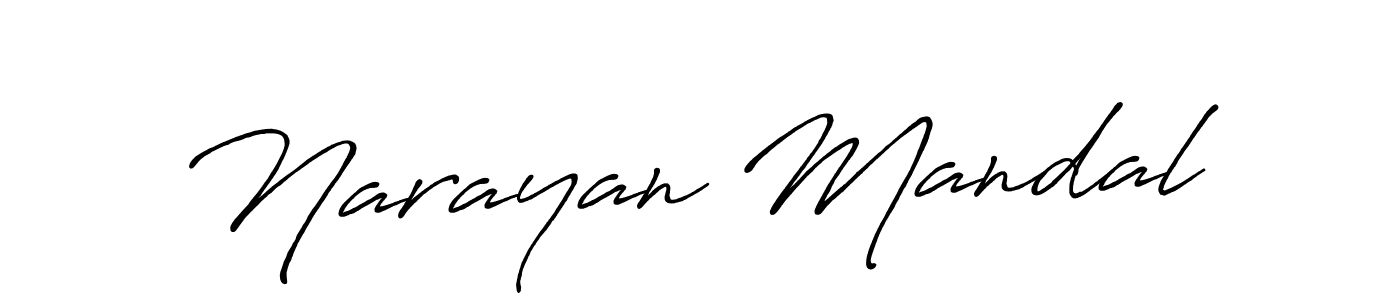 Design your own signature with our free online signature maker. With this signature software, you can create a handwritten (Antro_Vectra_Bolder) signature for name Narayan Mandal. Narayan Mandal signature style 7 images and pictures png