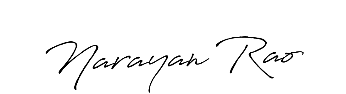 Use a signature maker to create a handwritten signature online. With this signature software, you can design (Antro_Vectra_Bolder) your own signature for name Narayan Rao. Narayan Rao signature style 7 images and pictures png