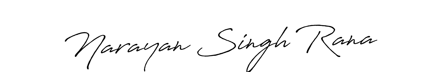 The best way (Antro_Vectra_Bolder) to make a short signature is to pick only two or three words in your name. The name Narayan Singh Rana include a total of six letters. For converting this name. Narayan Singh Rana signature style 7 images and pictures png
