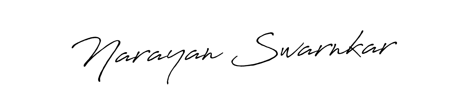 The best way (Antro_Vectra_Bolder) to make a short signature is to pick only two or three words in your name. The name Narayan Swarnkar include a total of six letters. For converting this name. Narayan Swarnkar signature style 7 images and pictures png