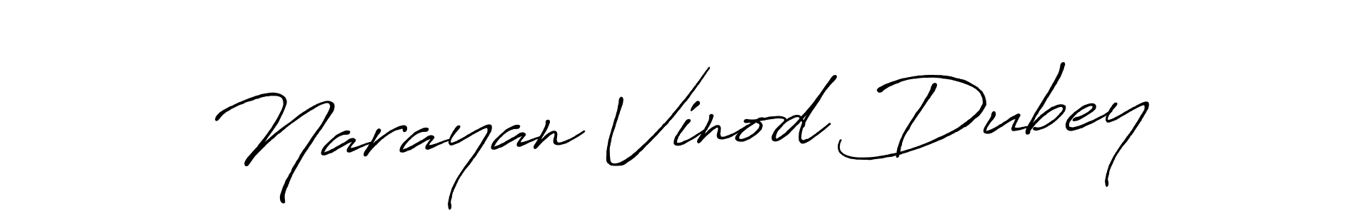 Also we have Narayan Vinod Dubey name is the best signature style. Create professional handwritten signature collection using Antro_Vectra_Bolder autograph style. Narayan Vinod Dubey signature style 7 images and pictures png