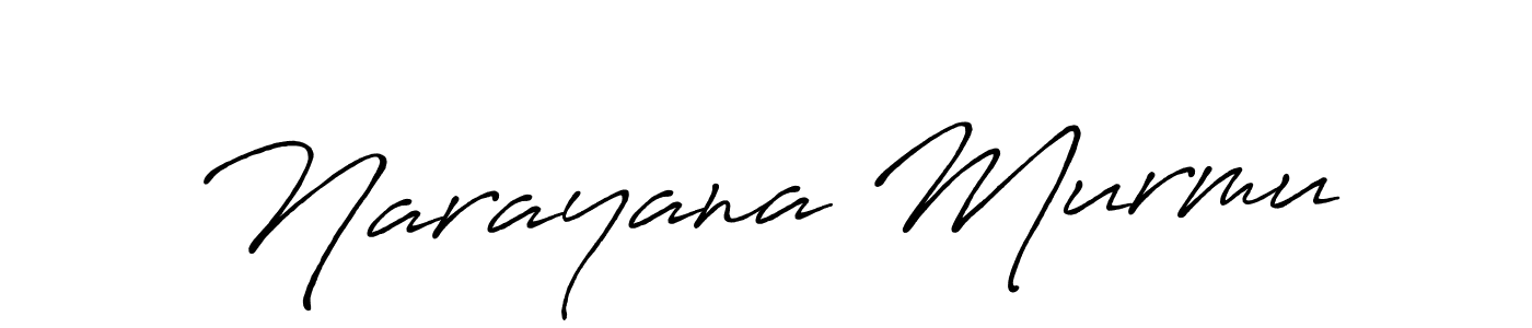 Also we have Narayana Murmu name is the best signature style. Create professional handwritten signature collection using Antro_Vectra_Bolder autograph style. Narayana Murmu signature style 7 images and pictures png