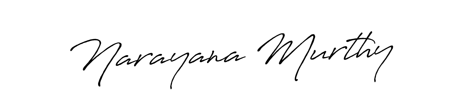 if you are searching for the best signature style for your name Narayana Murthy. so please give up your signature search. here we have designed multiple signature styles  using Antro_Vectra_Bolder. Narayana Murthy signature style 7 images and pictures png