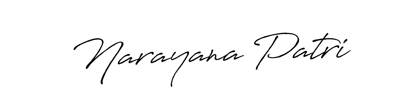 Make a beautiful signature design for name Narayana Patri. Use this online signature maker to create a handwritten signature for free. Narayana Patri signature style 7 images and pictures png