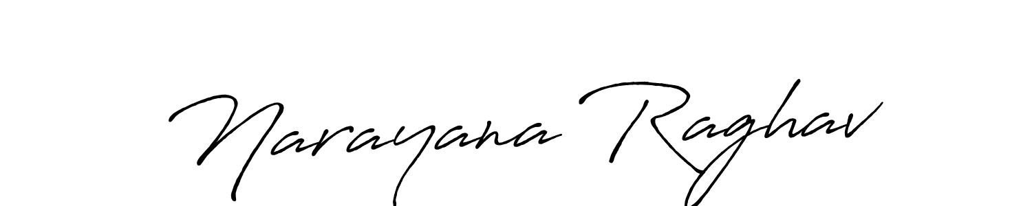 Also You can easily find your signature by using the search form. We will create Narayana Raghav name handwritten signature images for you free of cost using Antro_Vectra_Bolder sign style. Narayana Raghav signature style 7 images and pictures png