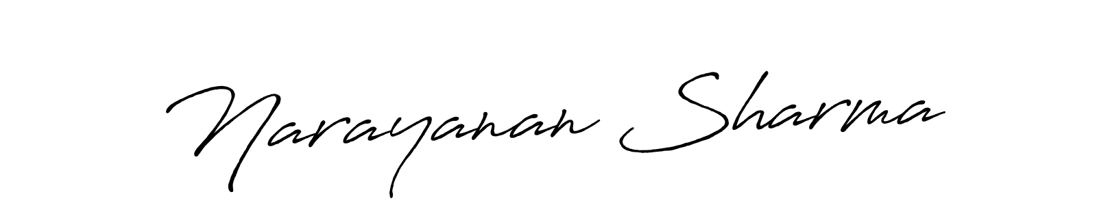 You can use this online signature creator to create a handwritten signature for the name Narayanan Sharma. This is the best online autograph maker. Narayanan Sharma signature style 7 images and pictures png