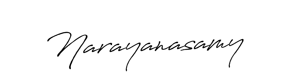How to make Narayanasamy signature? Antro_Vectra_Bolder is a professional autograph style. Create handwritten signature for Narayanasamy name. Narayanasamy signature style 7 images and pictures png