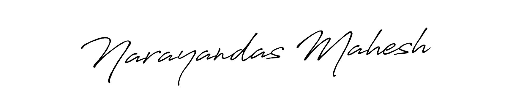 It looks lik you need a new signature style for name Narayandas Mahesh. Design unique handwritten (Antro_Vectra_Bolder) signature with our free signature maker in just a few clicks. Narayandas Mahesh signature style 7 images and pictures png