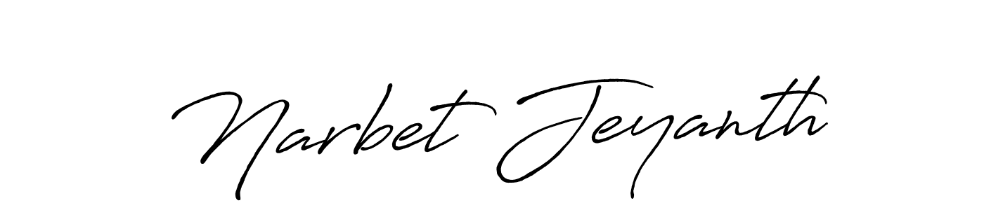Once you've used our free online signature maker to create your best signature Antro_Vectra_Bolder style, it's time to enjoy all of the benefits that Narbet Jeyanth name signing documents. Narbet Jeyanth signature style 7 images and pictures png