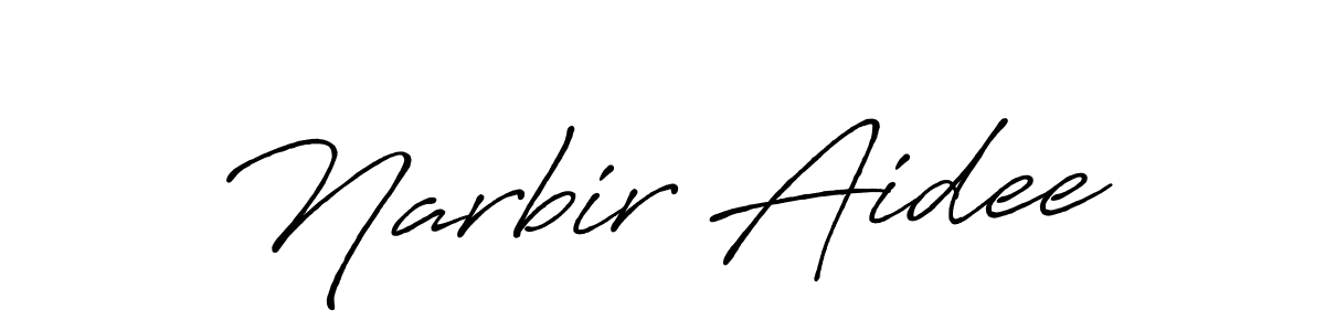 This is the best signature style for the Narbir Aidee name. Also you like these signature font (Antro_Vectra_Bolder). Mix name signature. Narbir Aidee signature style 7 images and pictures png